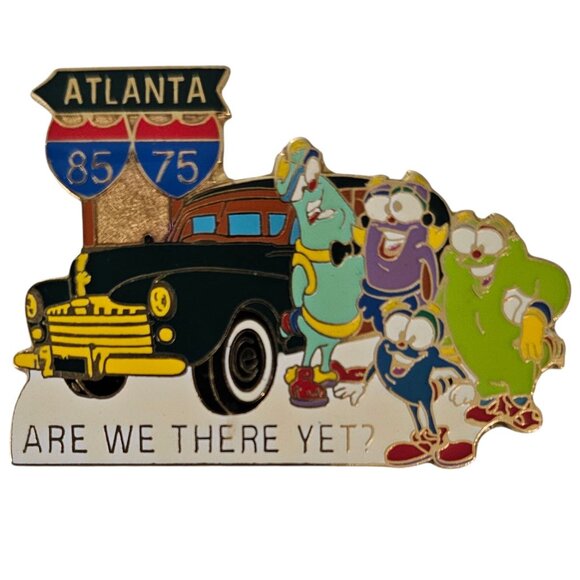 Atlanta Olympics Are We There Yet Pin - Picture 4 of 4